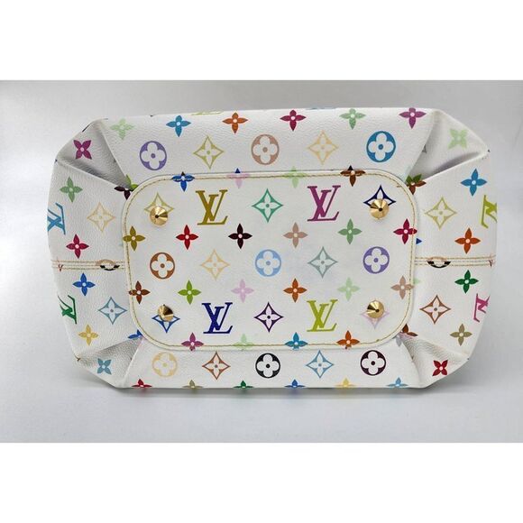 Louis Vuitton Annie GM Shoulder Bag Takashi Murakami Multicolore Mint Condition - Picture 4 of 8